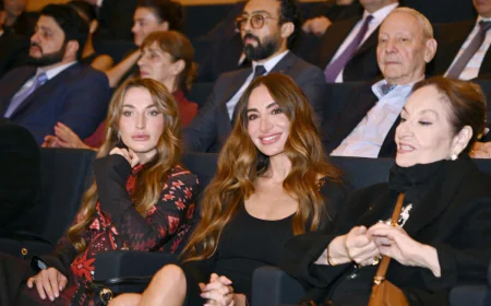 Arzu Əliyeva və Alyona Əliyeva “44” filminin premyerasında iştirak etdilər-