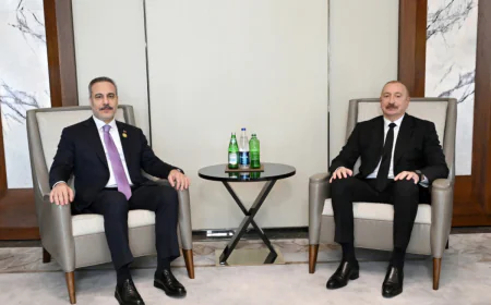 İlham Əliyev Hakan Fidanı qəbul etdi: Azərbaycan-Türkiyə münasibətləri müzakirə olundu