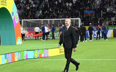 Bakıda keçirilən FIFA U-15 turnirinin qalibi bəlli oldu – İlham Əliyev mükafatları təqdim etdi-