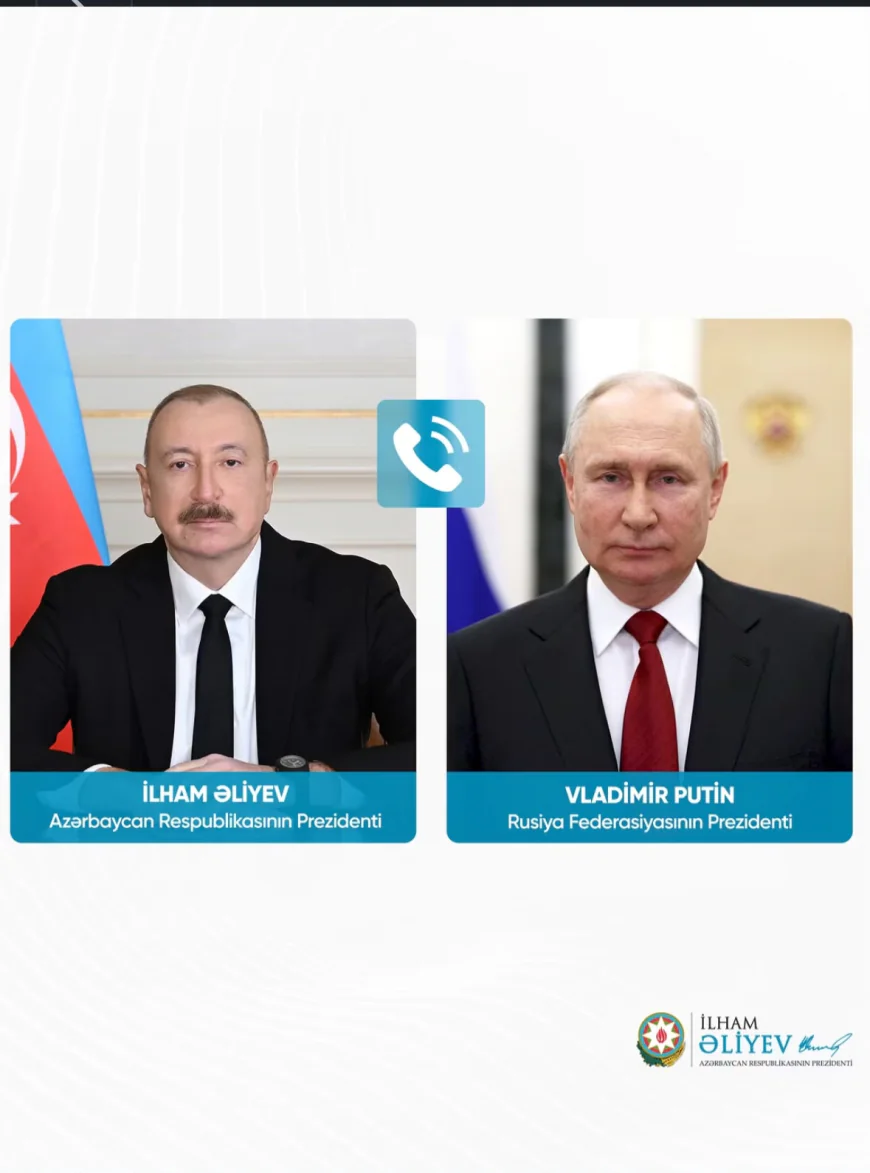 İlham Əliyev Vladimir Putinə zəng etdi – ad günü münasibətilə təbriklərini çatdırdı