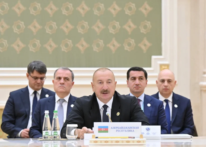 Türkmənistanda Xəzər Ekoloji Sammiti keçirildi – İlham Əliyev çıxış etdi-