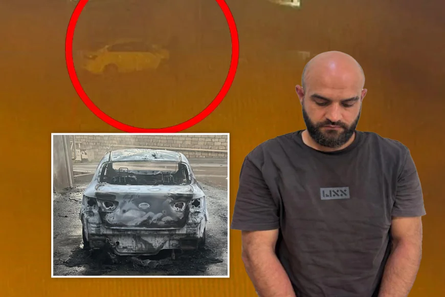Qaradağda Məktəb direktorunun “Kia”sını yandıran keçmiş məhkum həbs olundu-