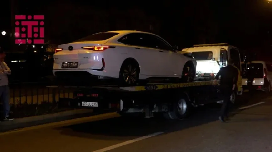 Bakıda "Changan" piyadanı vurub öldürdü -
