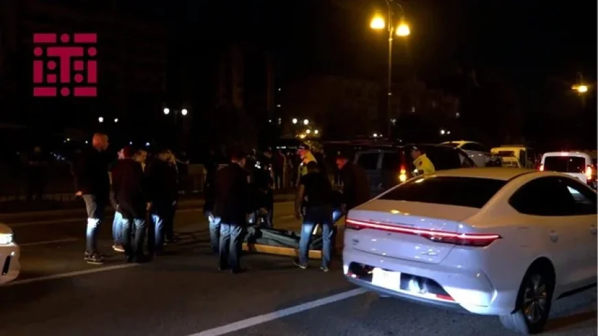 Bakıda "Changan" piyadanı vurub öldürdü -