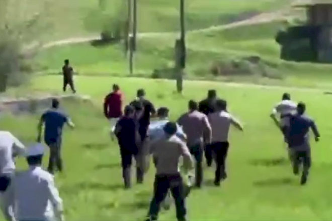Tavuşda bir qrup erməni silahlı qüvvələrinin mövqelərinə doğru qaçıb -  VİDEO